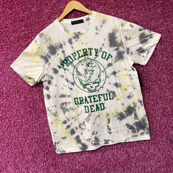 The Grateful Dead Steal Your Face “Property of Grateful Dead” Rock Band Tie Dye - Picture 3 of 4